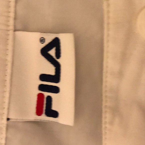 Fila white light nylon tennis skirt size L - Picture 6 of 6